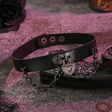 Чокер "Сердце на цепи"