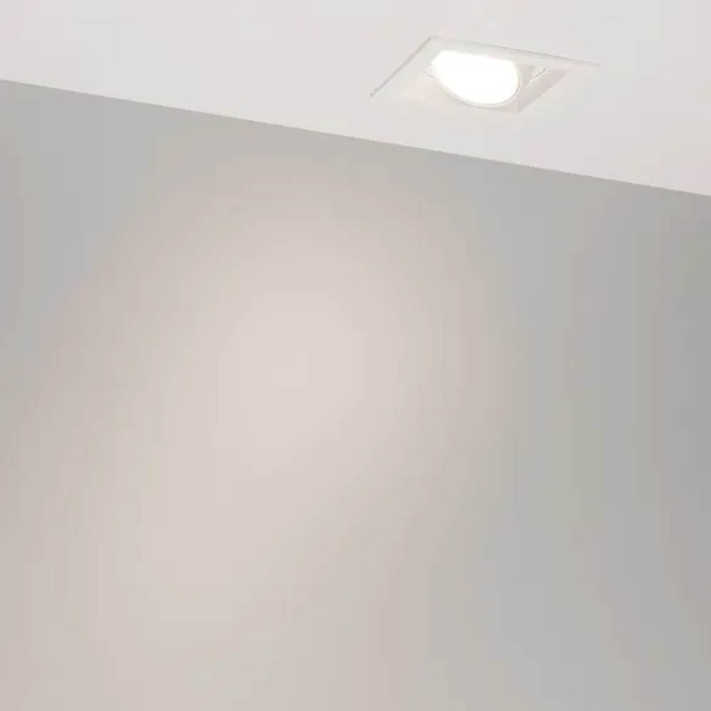 Светильник MS-VORTEX-BUILT-S117x117-20W Day4000 (WH-WH, 40 deg, 230V) (Arlight, IP20 Металл, 5 лет) 057919