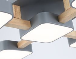 Ambrella Люстра светодиодная на штанге LineTech FL4882