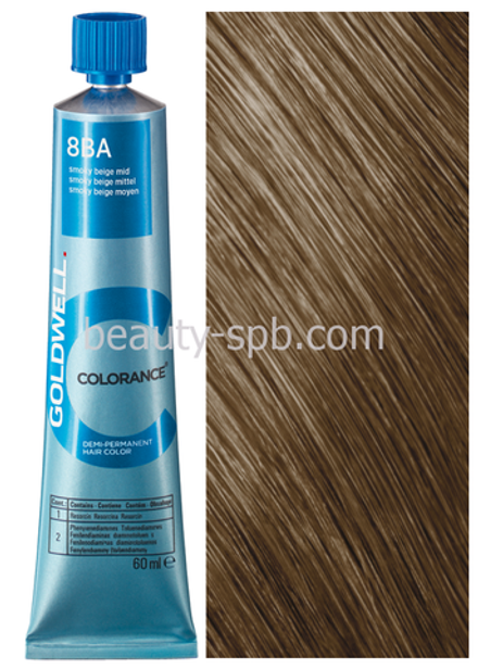 Goldwell Colorance 8BA бежево-пепельно русый 60 мл