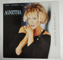 Винтажная виниловая пластинка LP Agnetha Faltskog (From ABBA) I Stand Alone (Germany 1987)