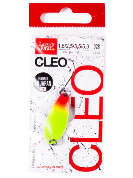 Блесна колеб. Lucky John CLEO длин.34мм/03,5г 028