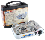 Газ. плита Следопыт PF-GST-N04 WeenY Нерж.  2.1кВт 150г/ч 1.38кг