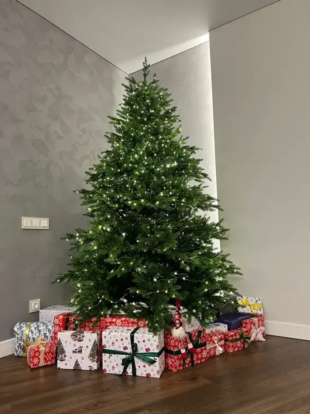 елка литая "Сириус" ветки из литой хвои