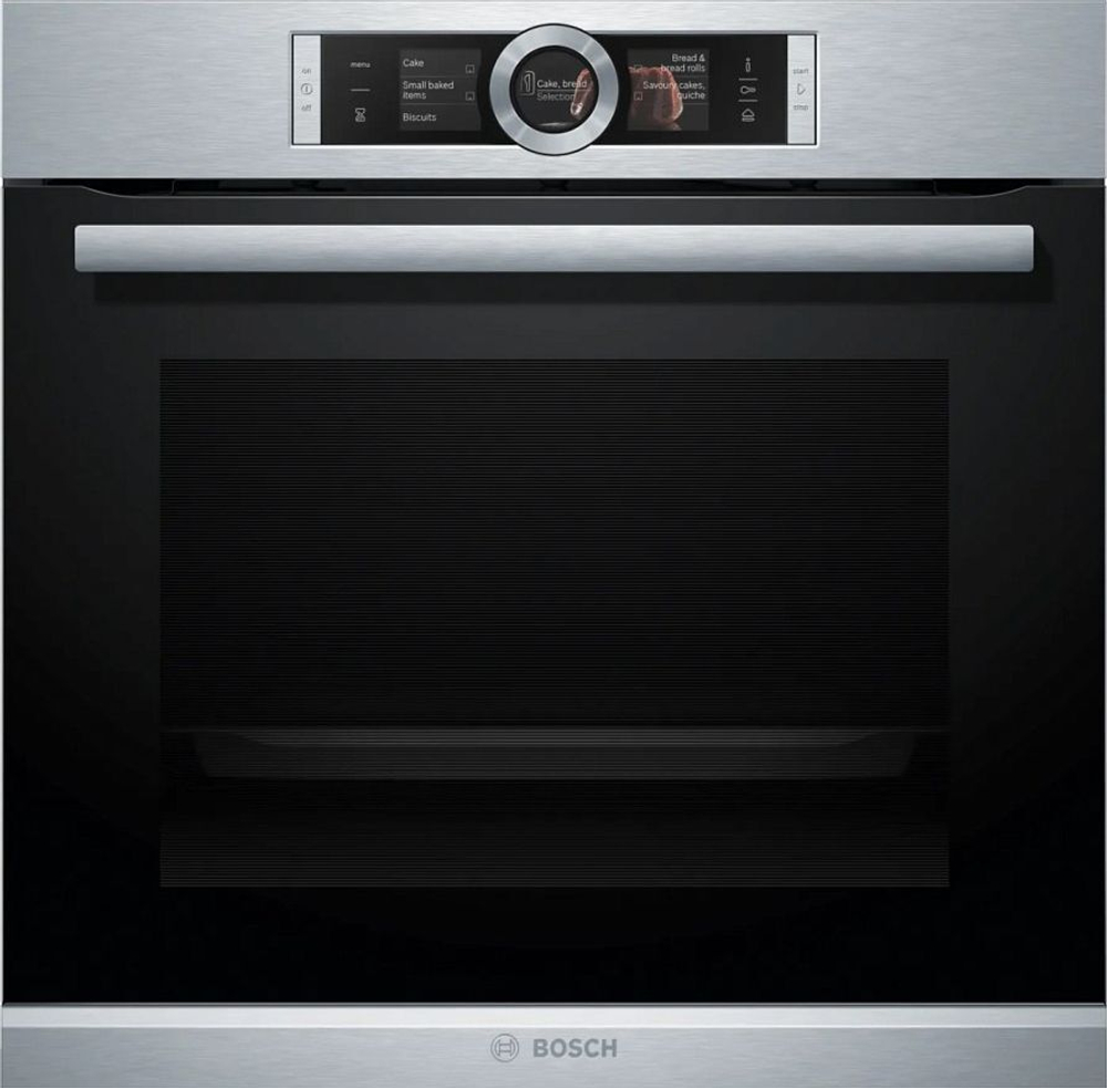 Встраиваемый духовой шкаф BOSCH HSG636BS1, Serie 8