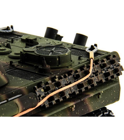 Р/У танк Taigen 1/16 Panther type F (Германия) HC вер., башня 360, подшипники в ред., V3 2.4G RTR
