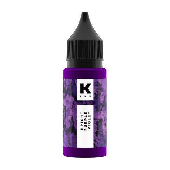 Краска Tattoo Ink - ЯРКО-ФИОЛЕТОВАЯ ФИАЛКА | Bright Purple Violet