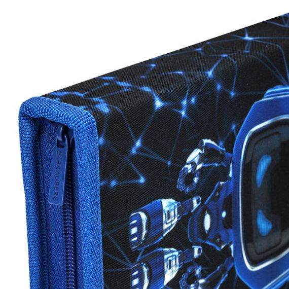 Penal \ Pencil case\ Пенал BRAUBERG, 1 отделение, , 21х14 см, 272328