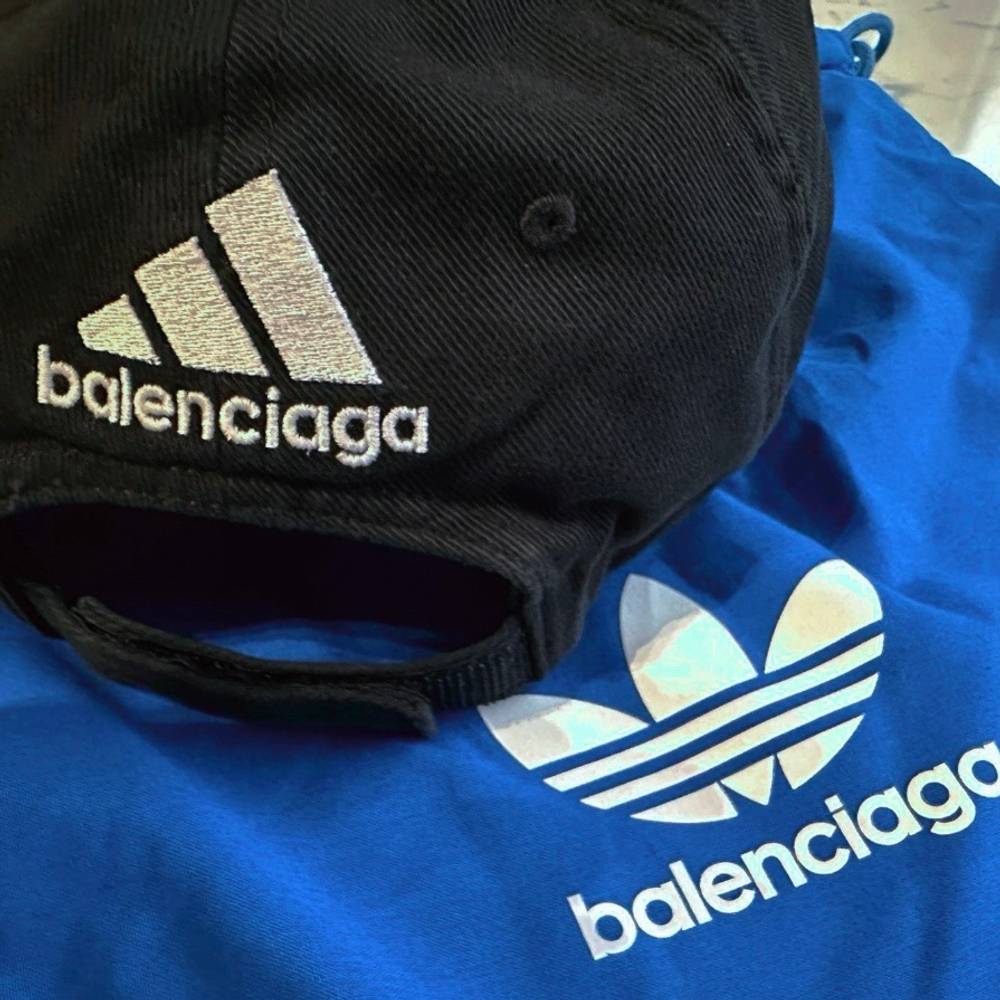 Balenciaga x Adidas Cap Black