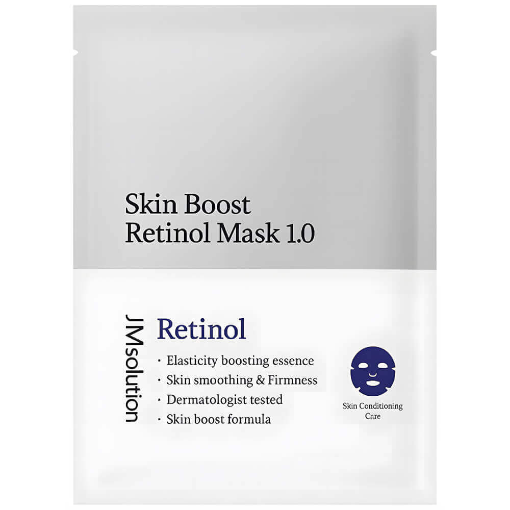 Тканевая маска-бустер с ретинолом JMsolution Skin Boost Retinol Mask 1.0