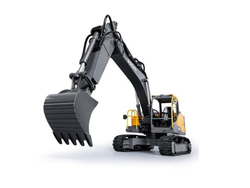 Радиоуправляемый экскаватор Double Eagle Volvo EC160E 1/16, 2.4G, все шестерни и система привода металл , 3 в 1 RTR , E598-003