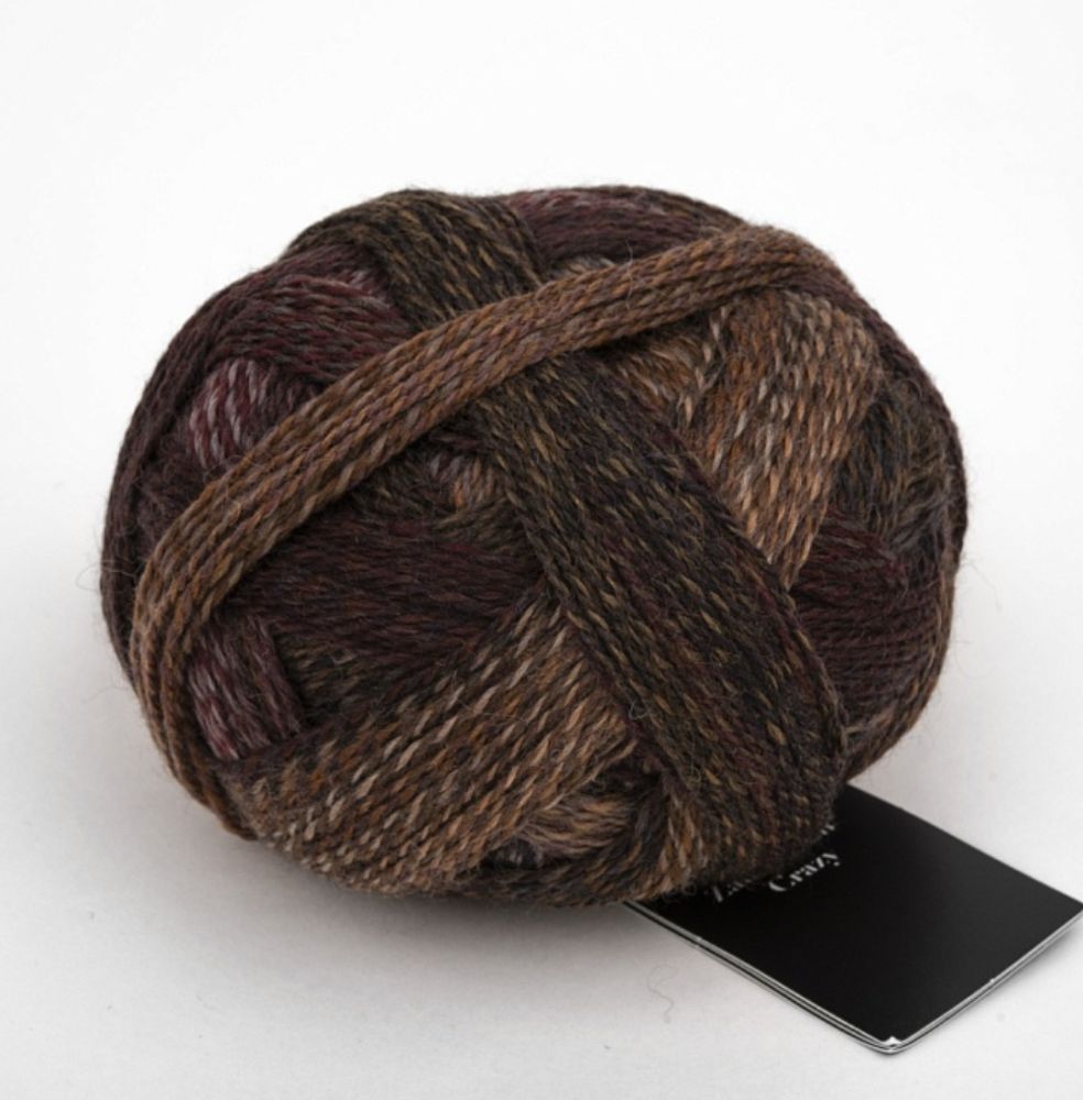 Пряжа Crazy Zauberball (2544/Поздняя осень Кирана Фоули), 420м/100гр