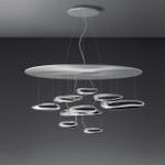 Ceiling design lamp  Mercury by Artemide (8 lampshades)