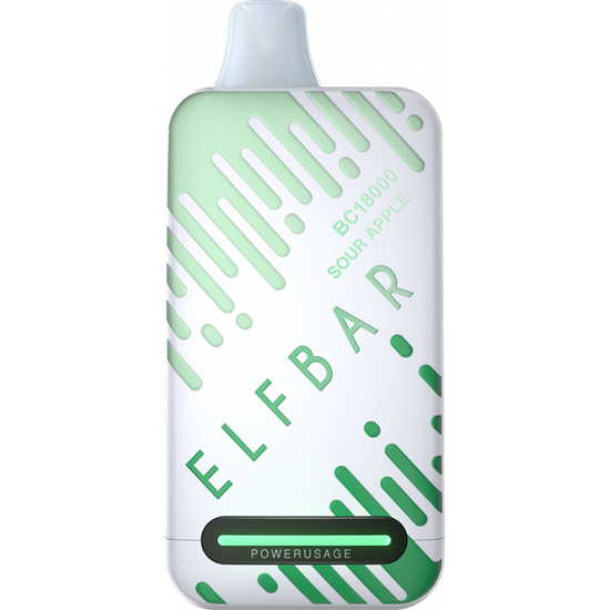 ELFBAR BC18000 Кислое Яблоко МТ