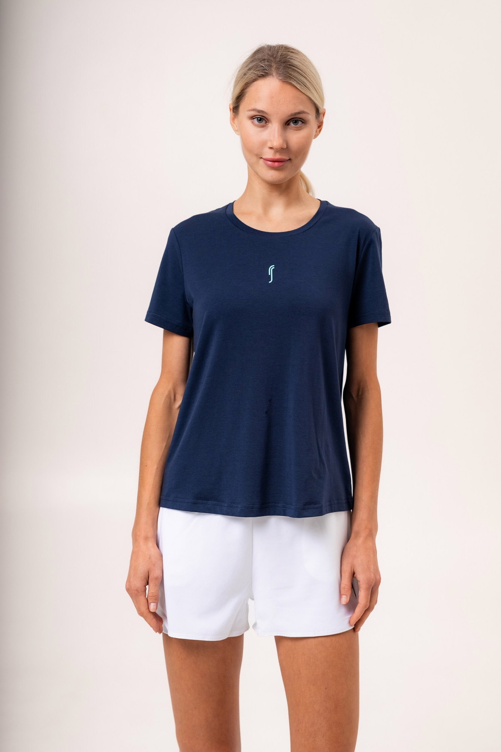 Женская футболка RS Paris Relaxed Tee (Navy/Ace Blue 242W014926/313)