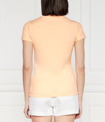 Футболка TRIANGLE FLOWERS GUESS - персиковый(W4GI24 J1314)