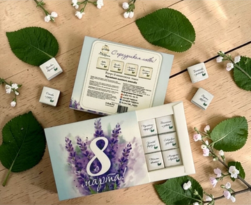 Шоко набор- 8 марта. С праздником любви- сирень