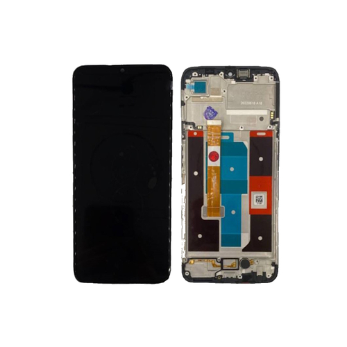 Дисплей для Realme C35 (RMX3511) с рамкой Черный - OR X-Lux