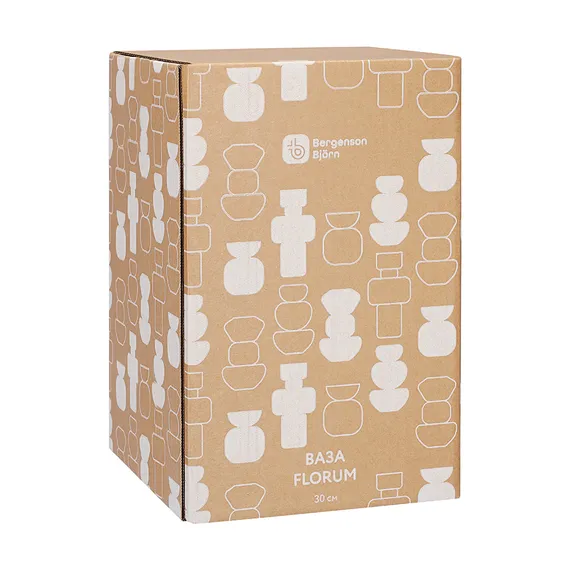 Ваза florum, 30 см, изумрудная