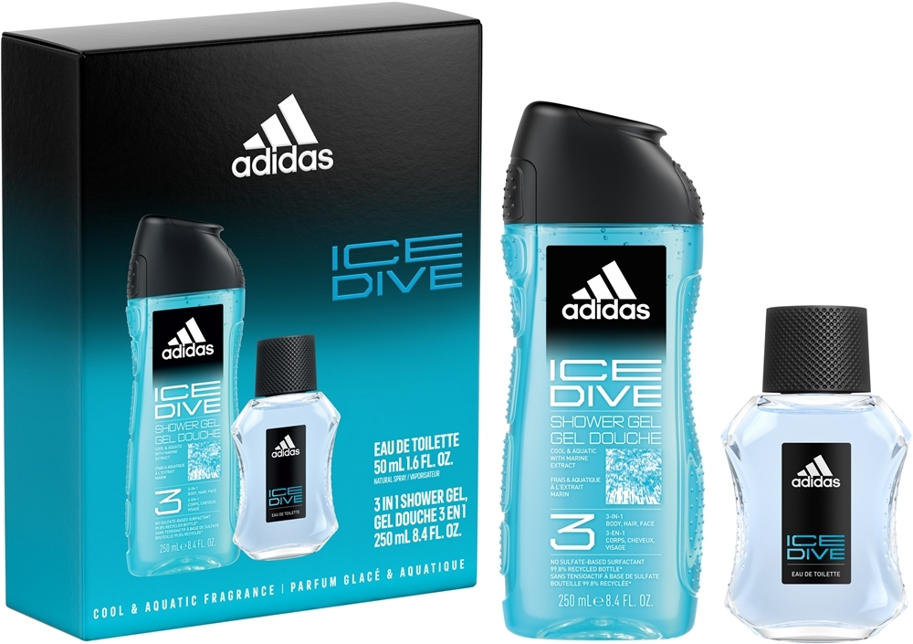 Adidas Ice Dive подарочный набор для мужчин