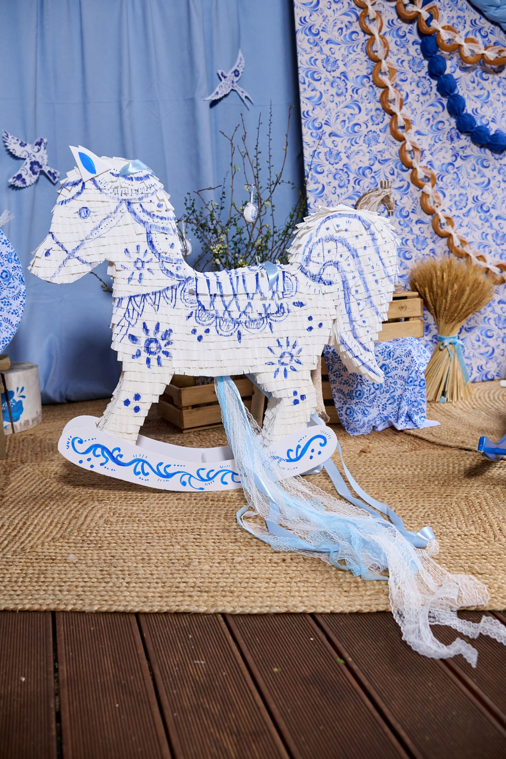 Праздник в стиле Гжель