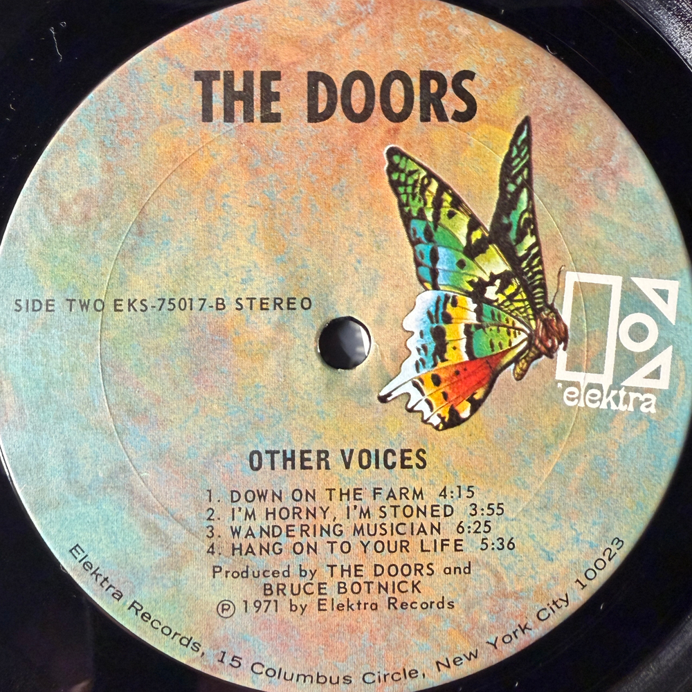 The Doors - Other Voices (США 1971г.)
