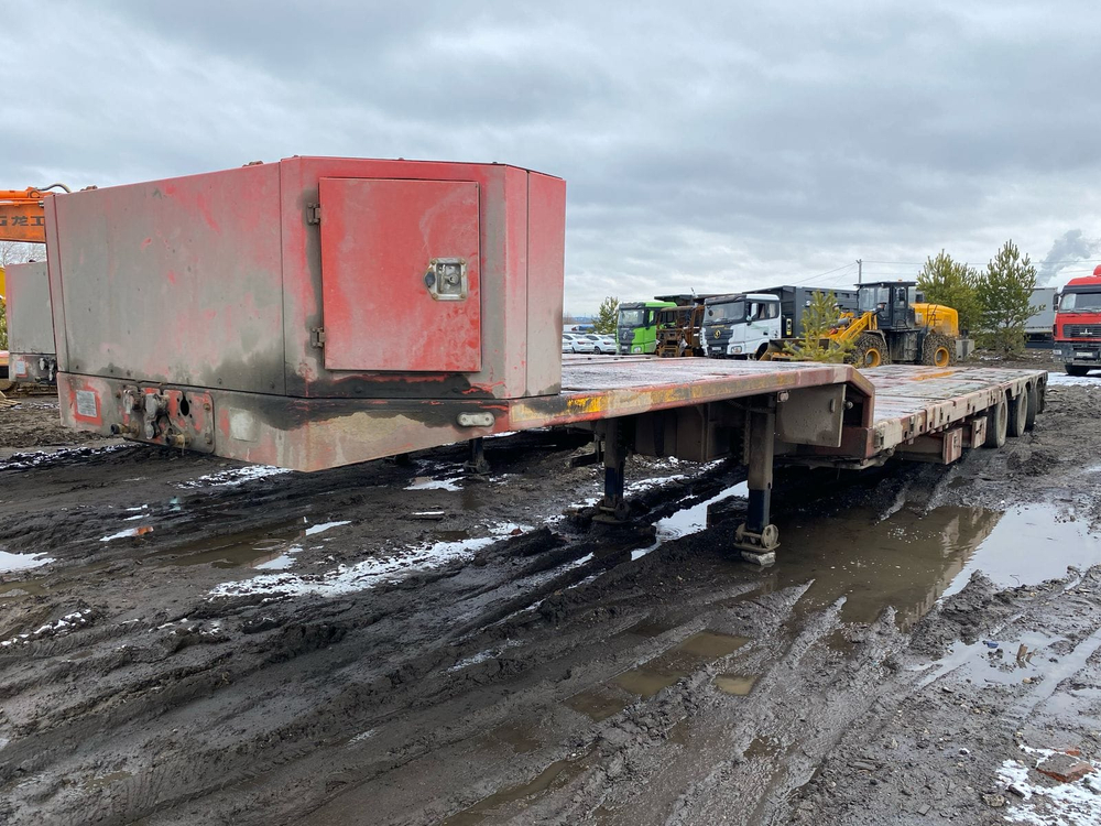 ДЕЛО Техники 9833* Полуприцеп тяжеловоз 3 оси 9833-0000050-03 (Раздвижной)