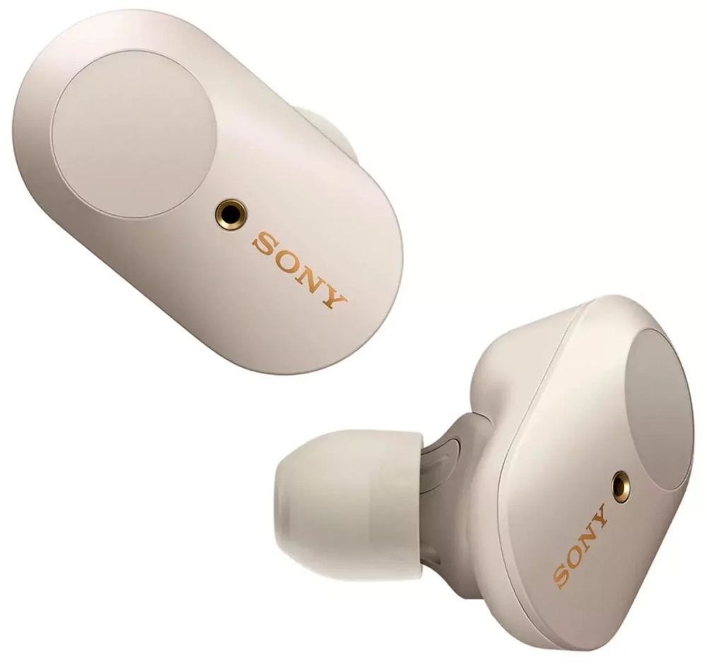 Беспроводные наушники Sony WF-1000XM3, серебристый