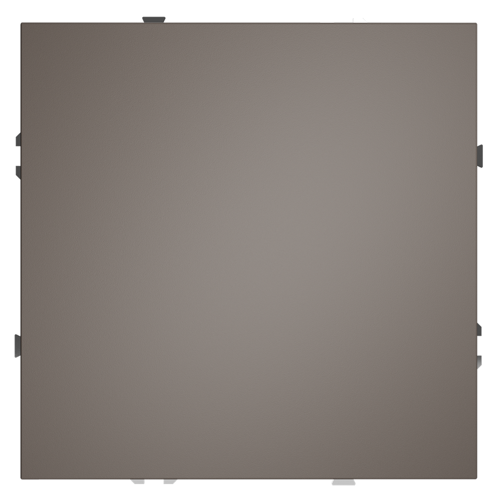 Заглушка VOLTUM S70 с суппортом, (капучино)