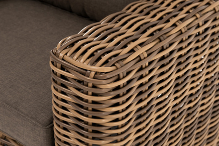 "Палермо" кресло из искусственного ротанга, цвет соломенный