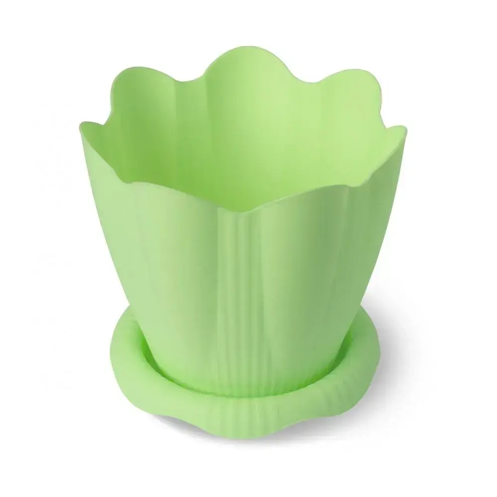 Горшок Эдельвейс с поддоном 5,3л Д24см колор С193К (комплект 10 шт)