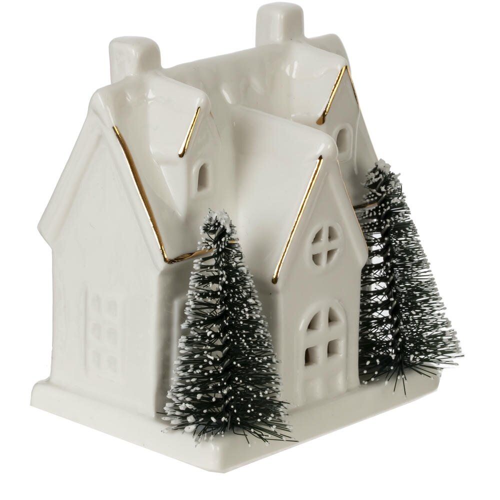 GAEM Фигурка декоративная "Домик" с подсветкой (2хLR44), L8 W6 H9 см