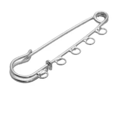 Булавка 50мм, с 5 петельками