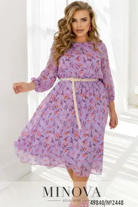Платье 2448-сиреневый Minova