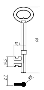 Заготовка дверняк ТРИОВИНГ 1