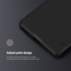 Чехол усиленный черного цвет от Nillkin для смартфона OnePlus Ace 2 Pro, серия Super Frosted Shield Pro