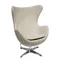 Кресло Egg, бежевое