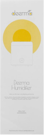 Увлажнитель воздуха ультразвуковой DEERMA DEM-F301,  2.5л,  белый