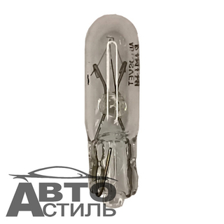 Автолампа  W 12-W 1,2W (W1,2W) (без цок) блошка (W2x4.6d) Автосвет #31212бц