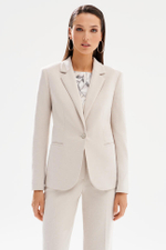 1973 Жакет женский (бежевый меланж)