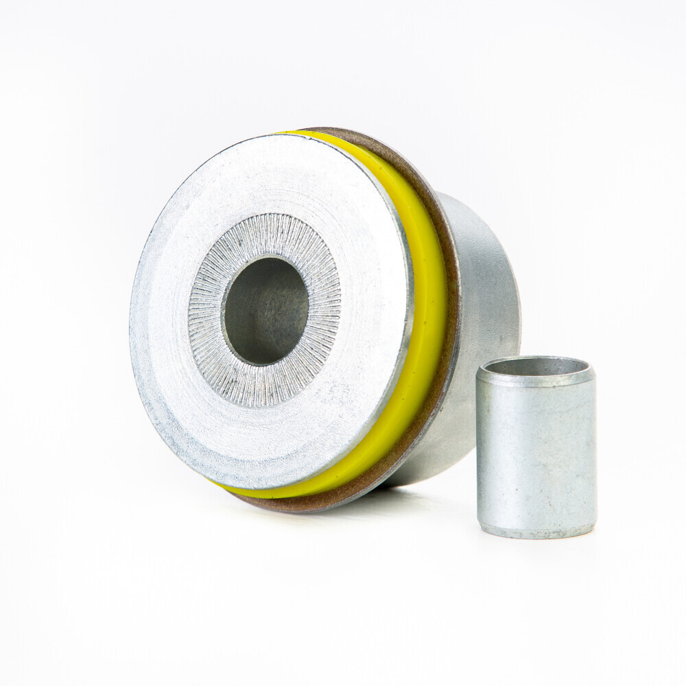 Полиуретановый сайлентблок задней подвески, нижнего рычага, передний (комплект в проушину) (2 шт.), Точка опоры.1-20-3416