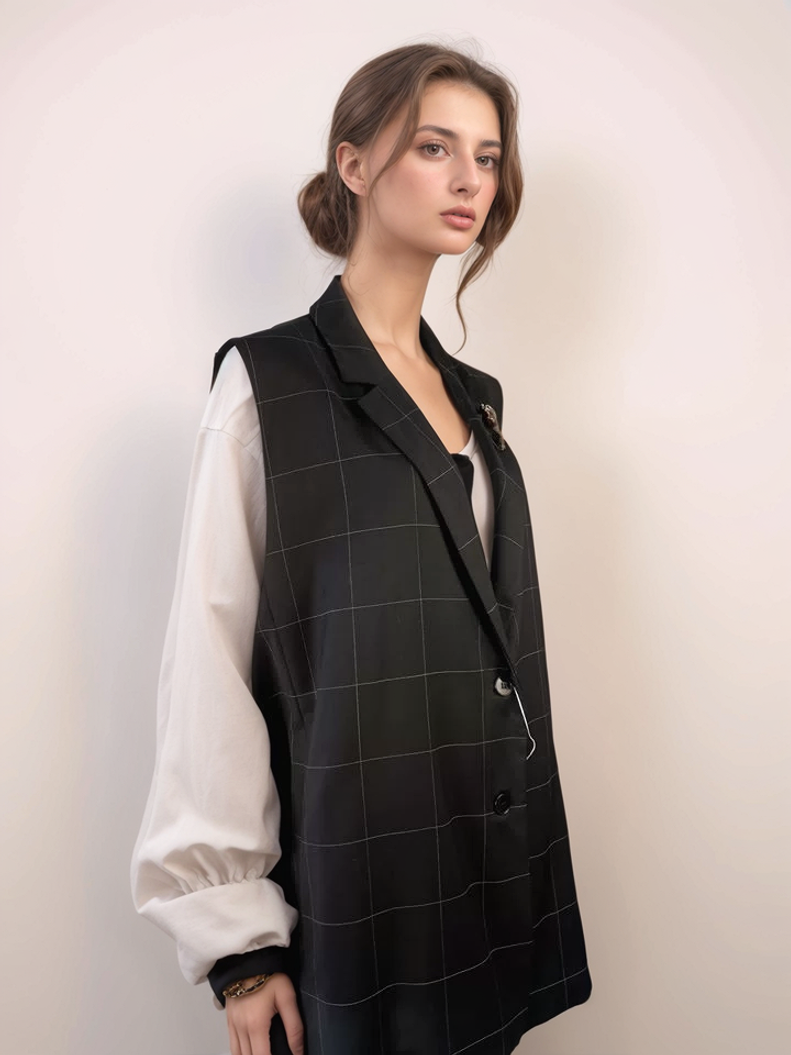 Жилет из шерсти Marina Rinaldi