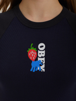 Женская Футболка Strawberry Eyes