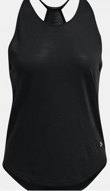 Женский топ теннисный Under Armour Women's UA Streaker Run Tank - черный