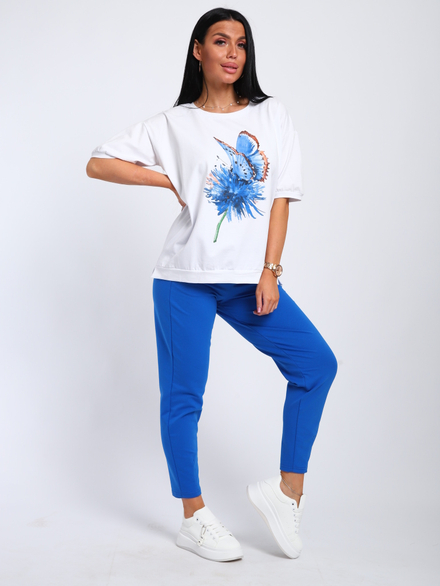 Брюки на манжете 2