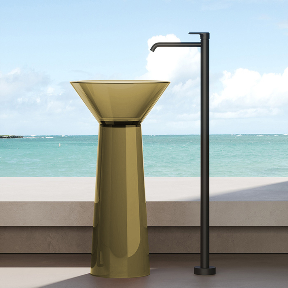 Раковина Dea Design Pedestal Basin DD2022 480 R6 напольная 48 см, цвет classic green