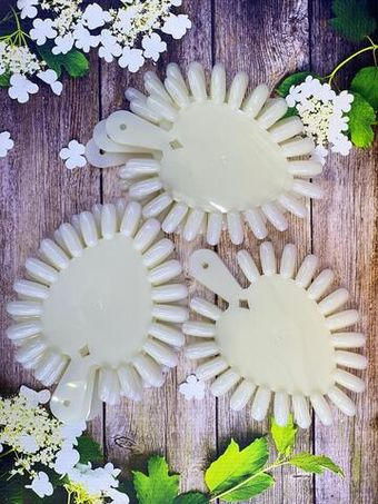 Палитра для красок Сердце (молоч.) 1 шт