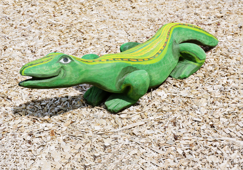 Игуана зелёно-жёлтая