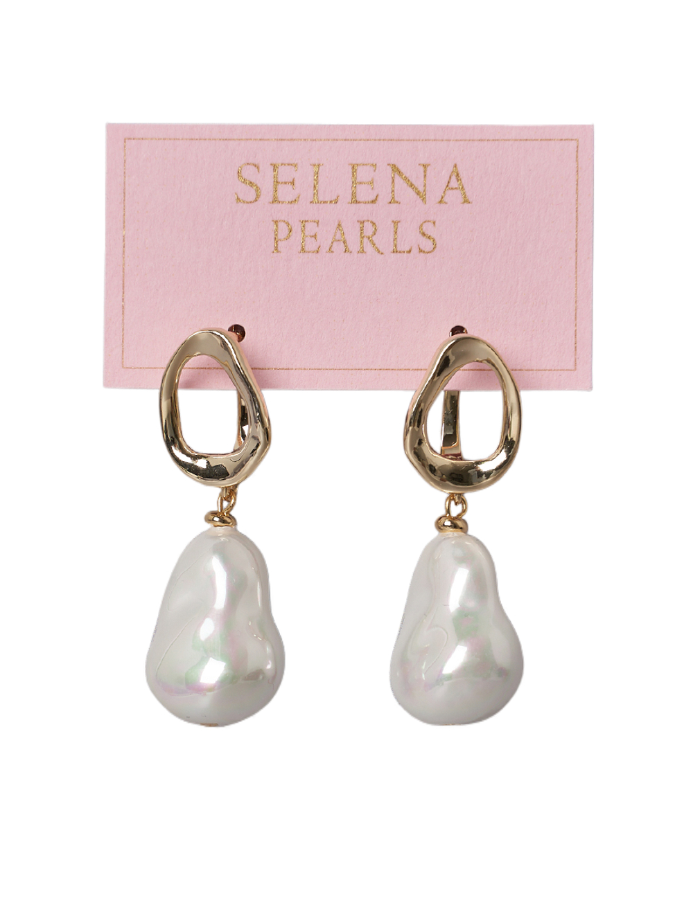 20151609 Серьги Selena Pearls
