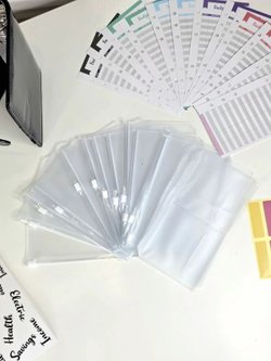 Блокнот-органайзер на кольцах, размер 13×18см А6 черный перламутр